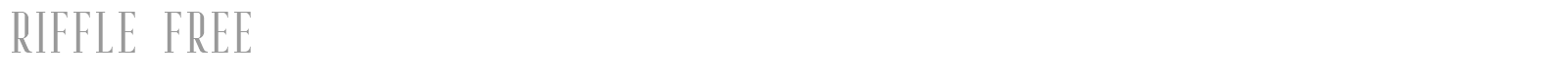 Riffle font preview